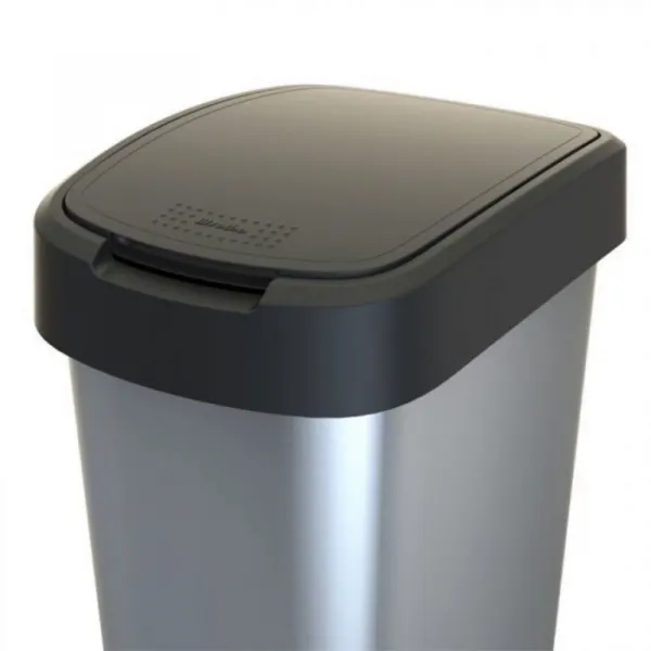 TWIST METALIC odpadkový kôš - 25 l