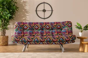 Trojmiestna rozkladacia pohovka Misa Small Sofabed - Patchwork