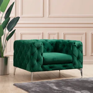 Kreslo ušiak Como - Green