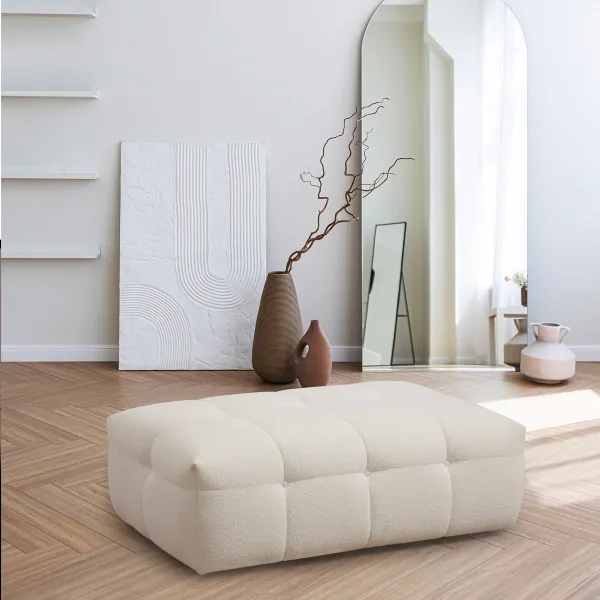 Taburetka Cady Ottoman - Beige