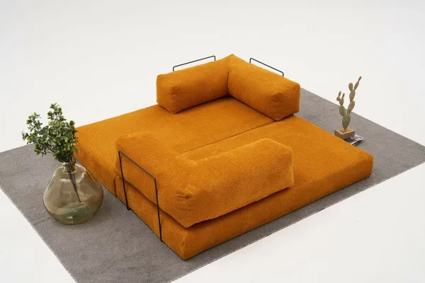 Trojmiestna pohovka Comfort - Orange