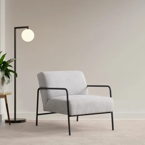 Kreslo ušiak Eti Bergere - Grey