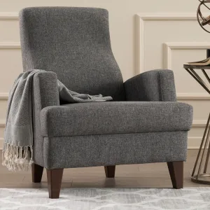 Kreslo ušiak Kana Bergere - Dark Grey