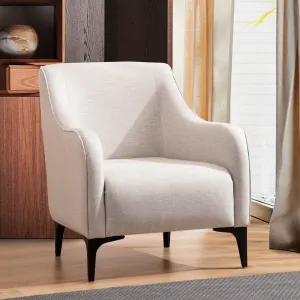 Kreslo ušiak Belissimo - Off White