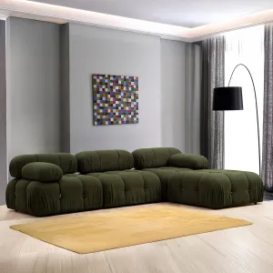 Taburetka Bubble Pouffe - Green