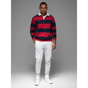 Pánske tepláky OMBRE Pants OM-PASK-0258 V-1ight greyelange