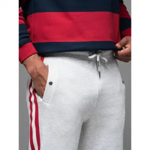 Pánske tepláky OMBRE Pants OM-PASK-0258 V-1ight greyelange