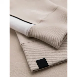 Pánsky sveter OMBRE Sweatshirt OM-SSNZ-0225 V-2 beige