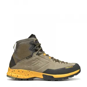 Pánska členková turistická celokožená obuv TECNICA Forge Hike MID GTX Ms, dark olive yellow