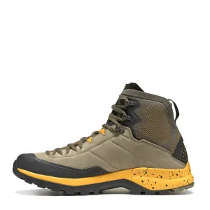Pánska členková turistická celokožená obuv TECNICA Forge Hike MID GTX Ms, dark olive yellow