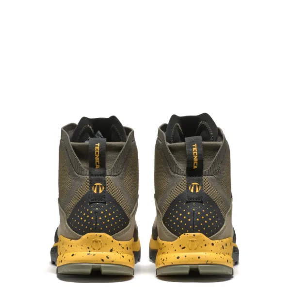 Pánska členková turistická celokožená obuv TECNICA Forge Hike MID GTX Ms, dark olive yellow
