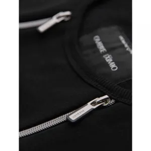 Pánsky sveter OMBRE Sweatshirt OM-SSNZ-0187 V-1 black
