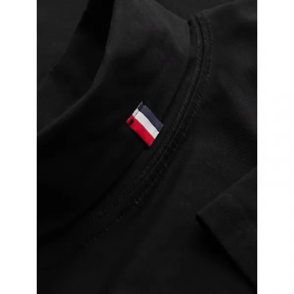 Pánske tričko s dlhým rukávom OMBRE Longsleeve OM-LSCL-0130 V-1 black