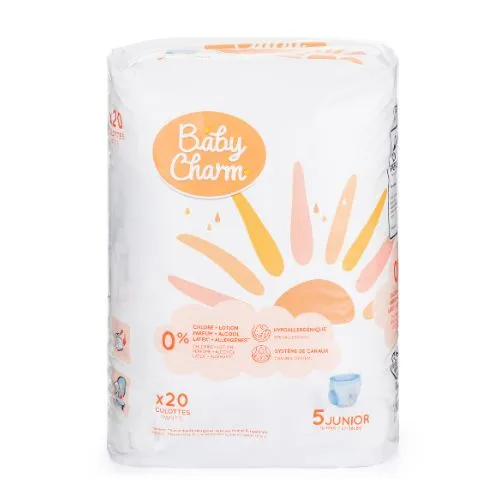 Detské plienkové nohavičky Super Dry Flex Junior PANT 12-17kg BabyCharm 20ks