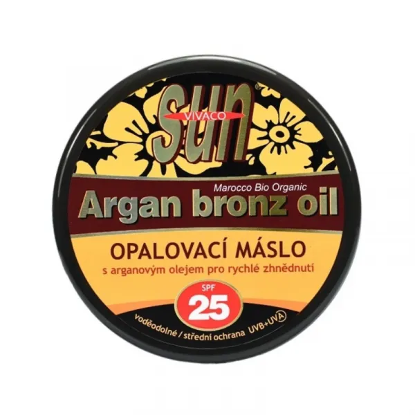 Opaľovacie maslo s BIO arganovým olejom SPF 25