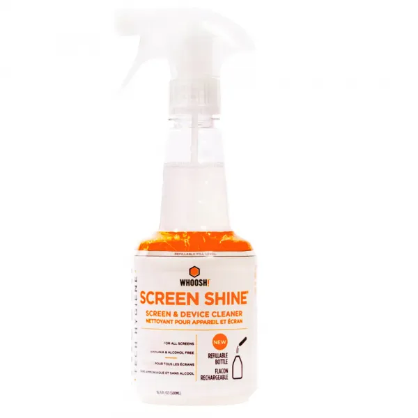 Whoosh WHOOSH! Screen Shine Profesionálny sprej - 500 ml, plniteľný WH-1FG500ENFR