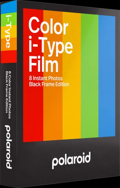 Polaroid Color film I-Type Black Frame Edition