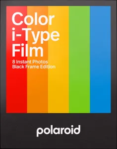 Polaroid Color film I-Type Black Frame Edition