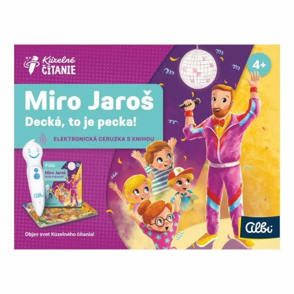 Miro Jaroš • Decká, to je pecka! s elektronickou ceruzkou Albi ALBI