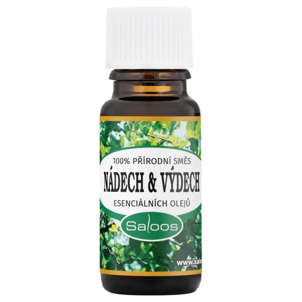 Zmes 100% éterických olejov NÁDYCH & VÝDYCH, 10 ml