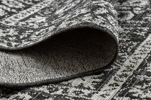 Koberec ORGANIC 2762 čierny / krémový