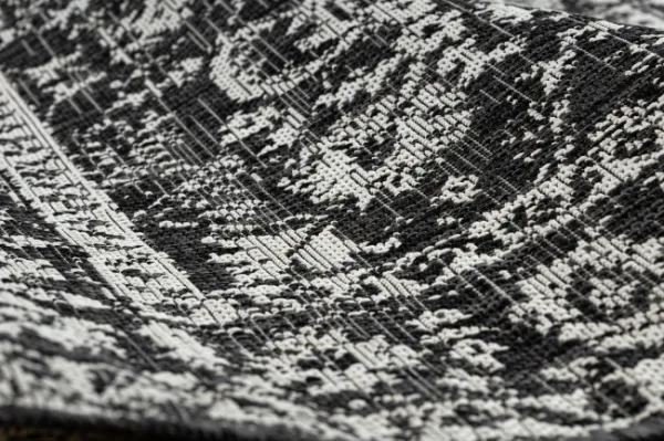 Koberec ORGANIC 2762 čierny / krémový
