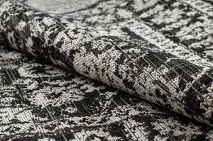 Koberec ORGANIC 2762 čierny / krémový