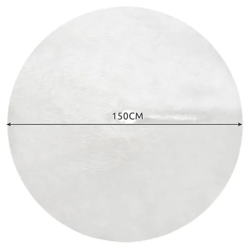 JAKS Podložka pod vianočný stromček biela 150 cm
