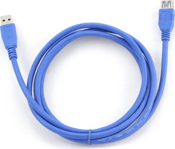 Kábel USB GEMBIRD 3.0 A-A predĺženie 1,8 m (modrá)