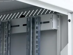 19" jednodielny rack TRITON 9U/600 mm, odnímateľné bočné kryty