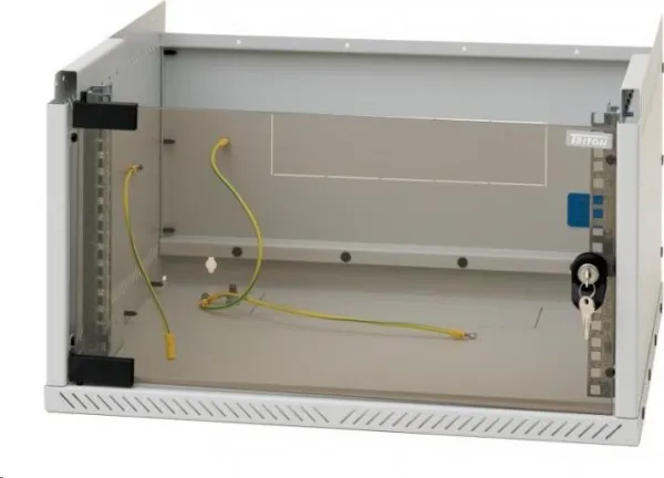 19" jednodielny rack TRITON 9U/400 mm - FLAT PACK