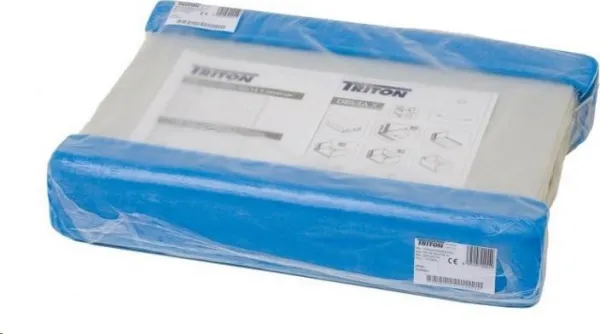 19" jednodielny rack TRITON 9U/400 mm - FLAT PACK