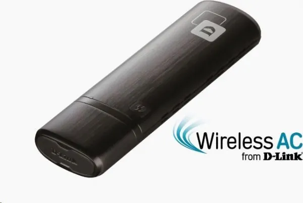 Bezdrôtový dvojpásmový USB adaptér D-Link DWA-182 AC