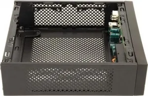 Skriňa CHIEFTEC Compact Series/mini ITX, IX-01B-OP, čierna, bez zdroja