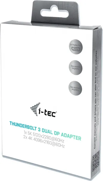 i-tec iTec THUNDERBOLT 3 Dual DP Adapter/60Hz