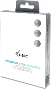 i-tec iTec THUNDERBOLT 3 Dual DP Adapter/60Hz