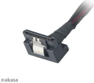 AKASA Napájací rozbočovací kábel SATA AKASA, 15 cm