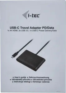 i-tec cestovný adaptér iTec USB-C HDMI PD/Data
