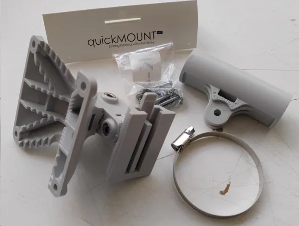 Mikrotik quickMOUNT PRO, kompatibilný so všetkými modelmi SXT, elevácia do 140° (V a H rovina)