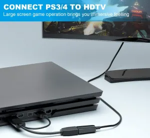 Adaptér PREMIUMCORD HDMI na DisplayPort s napájacím zdrojom