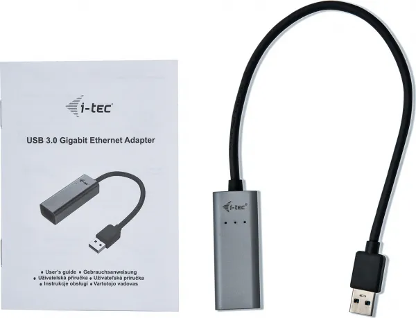 i-tec iTec USB 3.0 Kovový adaptér Gigabit Ethernet