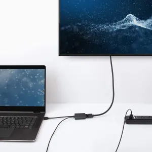 Adaptér PREMIUMCORD HDMI na DisplayPort s napájacím zdrojom