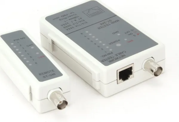 Gembird tester káblov CABLEXPERT  RJ45 (UTP/STP) & RG-58, LED