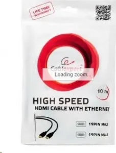 GEMBIRD HDMI kábel na HDMI 30 m (v1.4, M/M, pozlátené kontakty, tienené, tienenie prémiovej kvality)