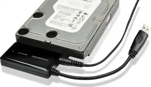 AXAGON ADSA-FP3, USB 5Gbps - SATA 6G, 3.5" HDD FASTport3 adaptér, vrátane AC napájača