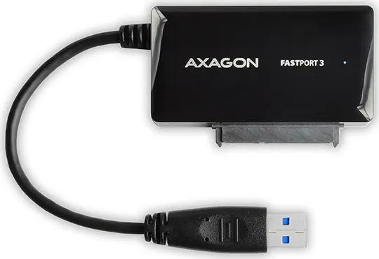 AXAGON ADSA-FP3, USB 5Gbps - SATA 6G, 3.5" HDD FASTport3 adaptér, vrátane AC napájača