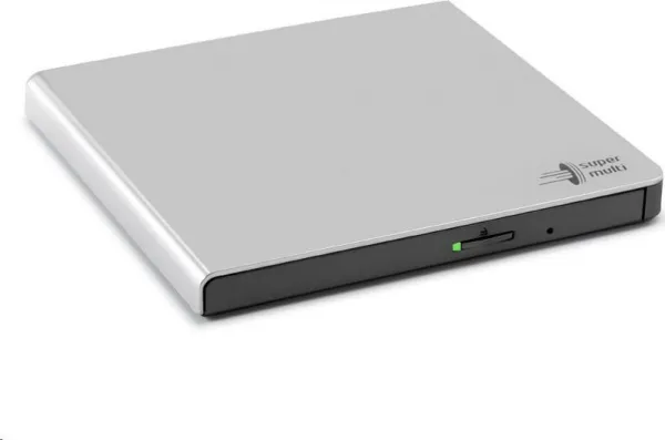 Hitachi-LG HITACHI LG - externá mechanika DVD-W/CD-RW/DVD±R/±RW/RAM GP57ES40, Slim, Silver, box+SW