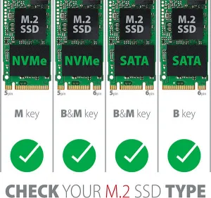 AXAGON PCEM2-D, PCIe x4 - M.2 NVMe M-key + SATA B-key slot adaptér, vrátane. LP