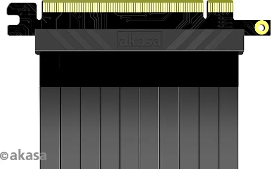 AKASA RISER BLACK X2 Premium PCIe 3.0 x 16 Stúpačka, 100 cm