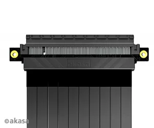 AKASA RISER BLACK X2 Premium PCIe 3.0 x 16 Stúpačka, 100 cm